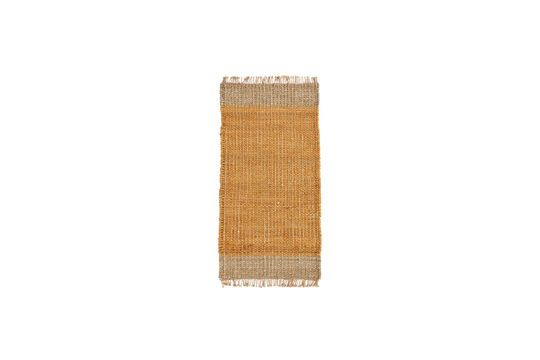 Light and yellow jute rug 140x70 cm Trap