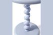 Miniature Light blue aluminum side table Twister 5