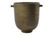 Miniature Light brown brass planter Foem 1