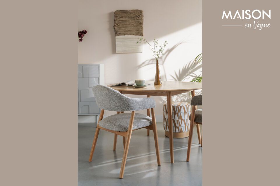 An elegant armchair for cosy moments.