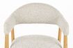 Miniature Light brown fabric armchair Indy 13