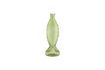 Miniature Light Green Glass Vase H30 Fish 1