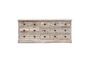 Miniature Light wood sideboard Drawers Clipped
