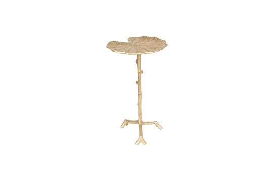 Lily Single gilded Side table Clipped