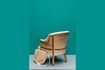 Miniature Linen and jute armchair Valbelle 4