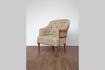 Miniature Linen and jute armchair Valbelle 1