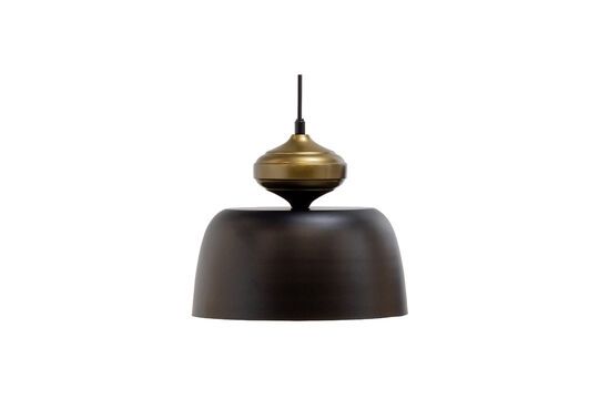 Linne black metal pendant lamp Clipped