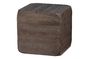 Miniature Lio dark brown wooden side table Clipped