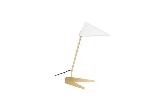 Lizzy White desk lamp Clipped