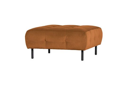 Lloyd cinnamon velvet pouffe Clipped