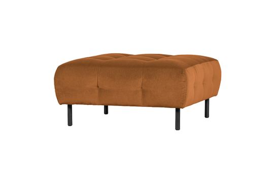 Lloyd cinnamon velvet pouffe