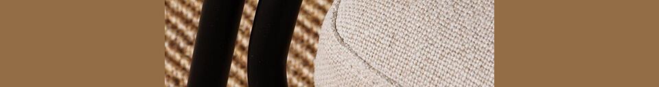 Material Details Lord brown and beige leather armchair