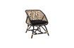 Miniature Loue black wicker armchair 6