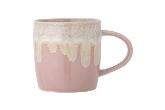 Louisa pink stoneware mug
