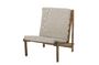 Miniature Lounge Chair in acacia wood Gani Clipped