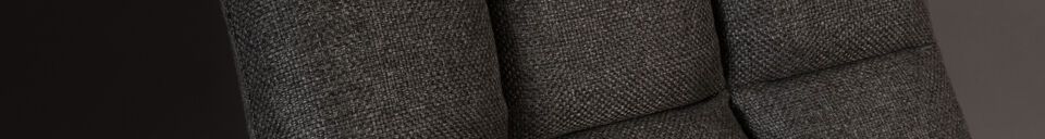 Material Details Lounge chair in dark grey Bar