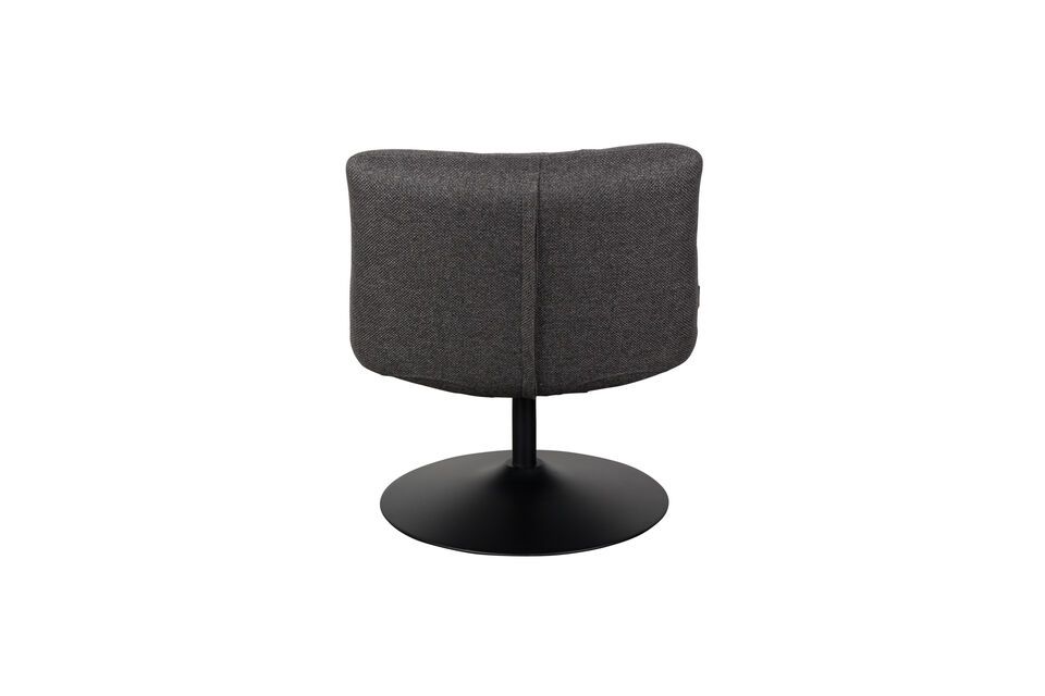 Lounge chair in dark grey Bar - 7