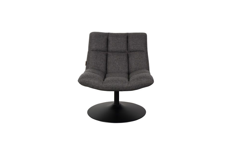 Lounge chair in dark grey Bar - 9