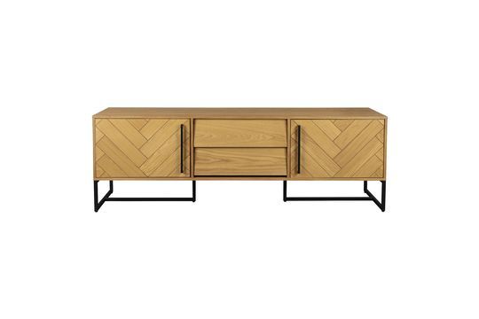 Low sideboard in oak wood Class Clipped