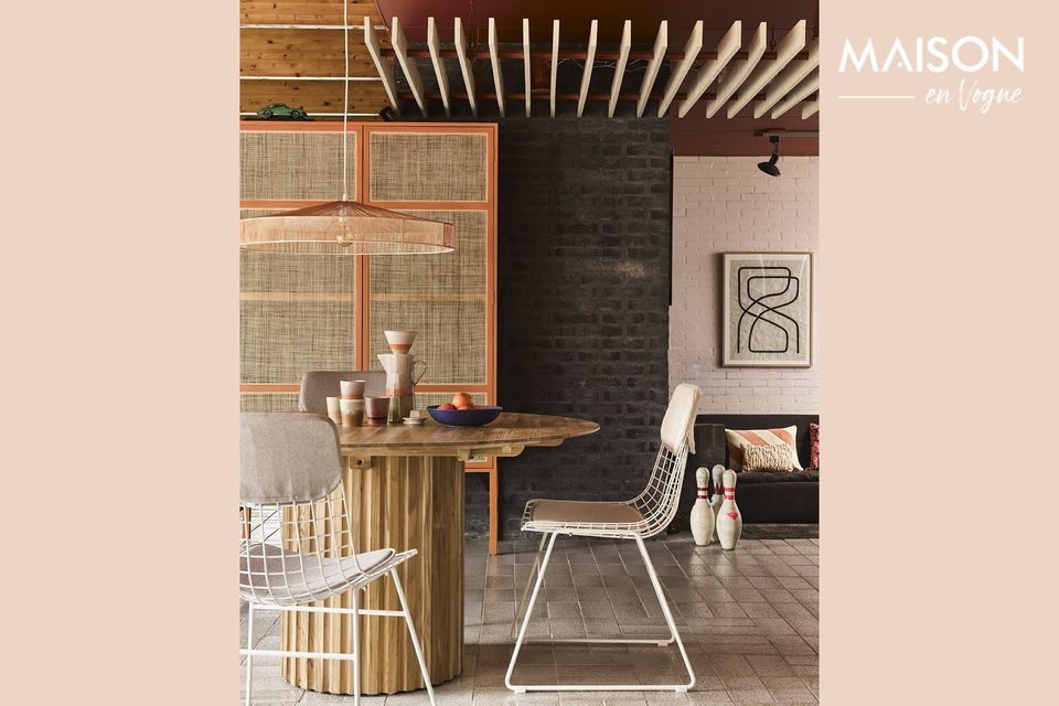 Handmade natural suspension