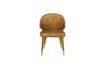 Miniature Lunar Ocher Velvet Chair 1