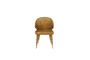 Miniature Lunar Ocher Velvet Chair Clipped