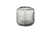 Miniature Luzillat Grey glass lantern for votive candle 1