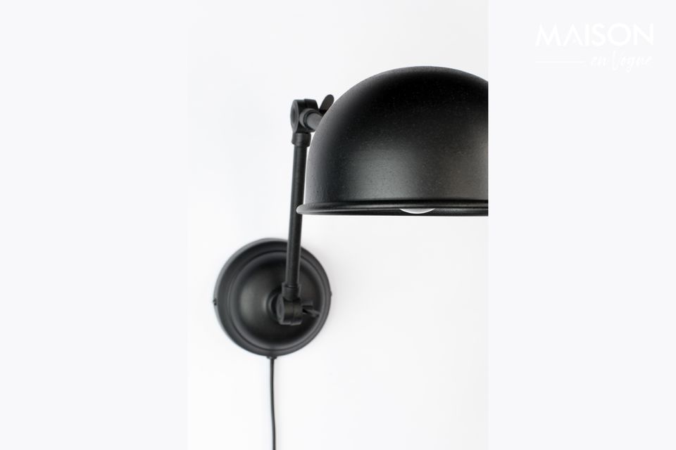 A stylish wall-mounted bell lamp