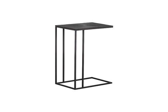 Maatje black metal side table Clipped