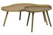 Miniature Mae khaki wood side table 3