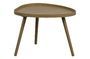 Miniature Mae khaki wood side table Clipped