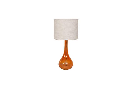 Magic orange glass table lamp