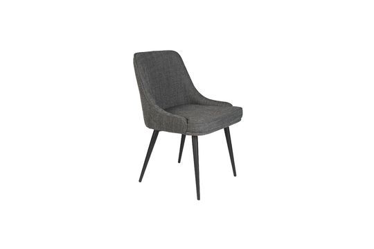 Magnus anthracite cosy chair Clipped