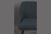 Miniature Magnus chair in blue fabric 7