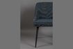 Miniature Magnus chair in blue fabric 8