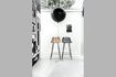 Miniature Marey bar stool in black rattan 1