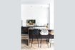 Miniature Marey bar stool in black rattan 3