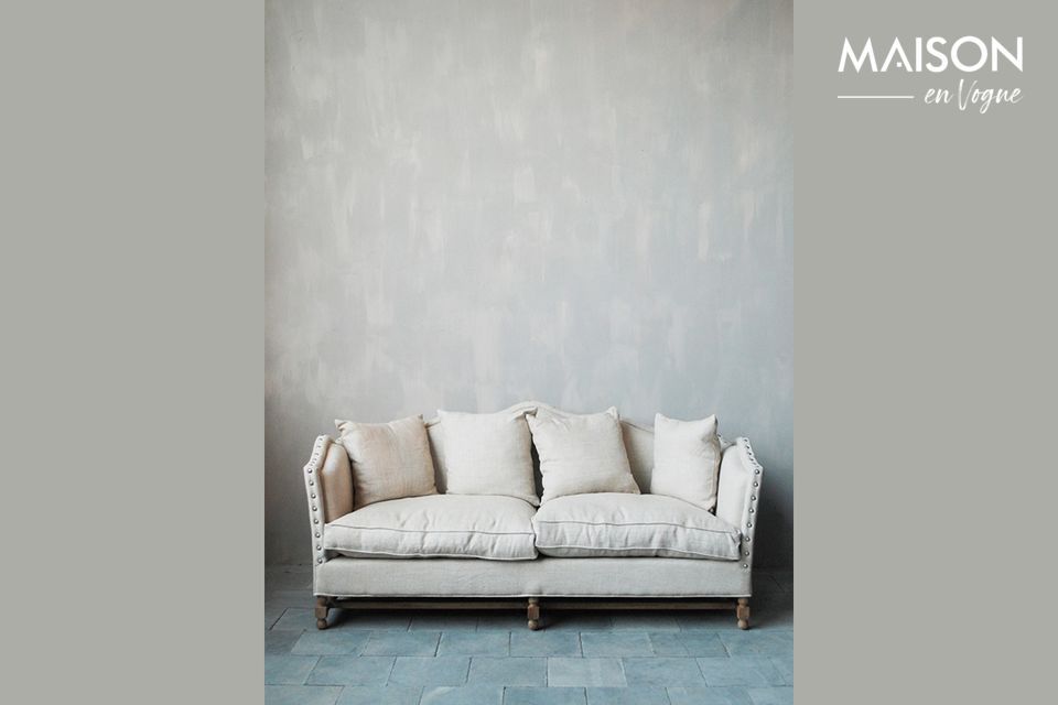 Marie-Antoinette Linen sofa Chehoma