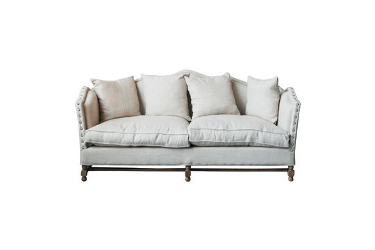 Marie-Antoinette Linen sofa Clipped