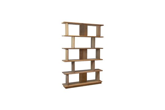 Matteo beige wooden shelf