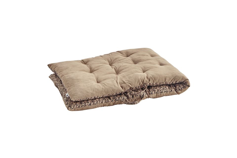Mattress cushion with multicolored cotton patterns Beiga - 4
