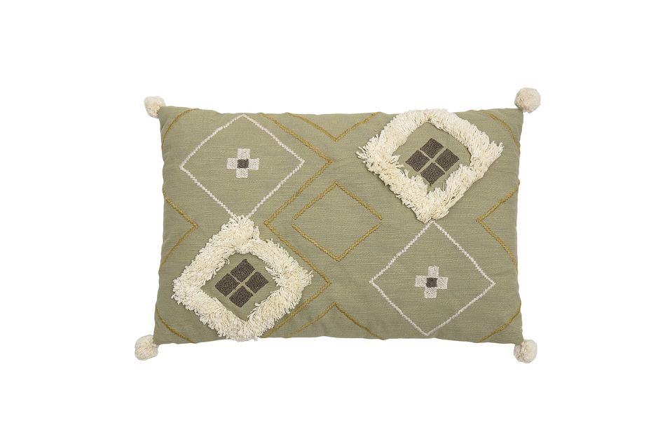 Mazzola Multicoloured cotton cushion Bloomingville