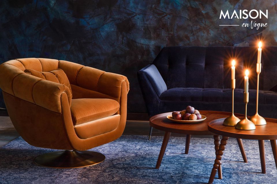 The Member Whisky Lounge Chair is perfect for creating a cosy and warm atmosphere in your home