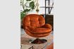 Miniature Memento Fox brown velvet armchair 1