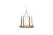 Miniature Metal Advent Candle Holder Wenze 1