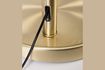 Miniature Metal Bow floor lamp with brass finish 4