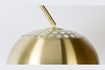 Miniature Metal Bow floor lamp with brass finish 6