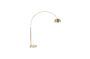 Miniature Metal Bow floor lamp with brass finish Clipped