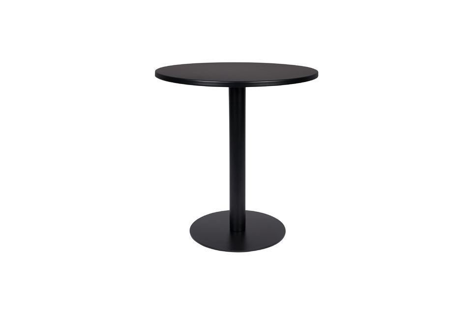 Its simple and efficient design with its round top echoing the base of its leg