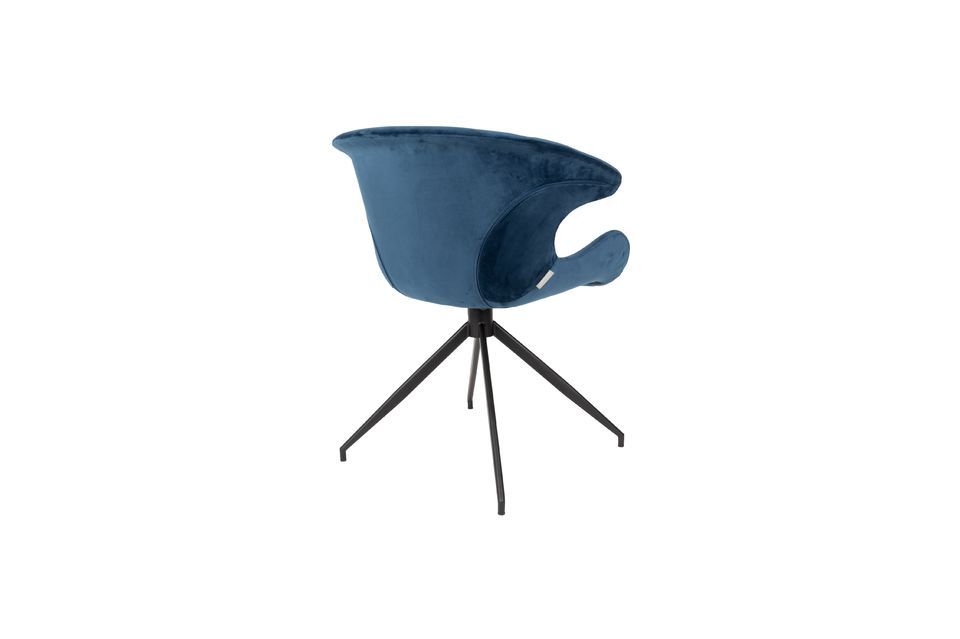 Mia Blue Armchair - 8